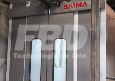 Przemysłowa kabina lakiernicza SAIMA