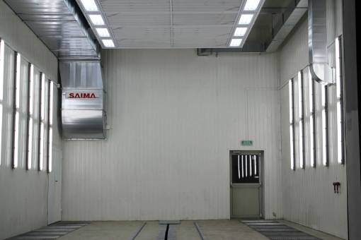 Adaptacja pomieszczenia na lakiernie 1