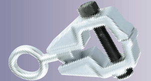 Kompaktowa klamra samozaciskowa z szerokim rozstawem szczęk CN 103