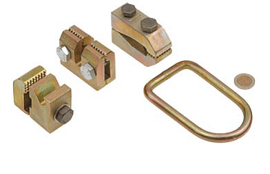 Zestaw trzech klamr AEK 28